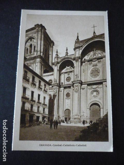 Postales: GRANADA CATEDRAL POSTAL - Foto 1