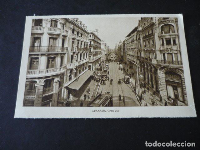 Postales: GRANADA GRAN VIA POSTAL - Foto 1