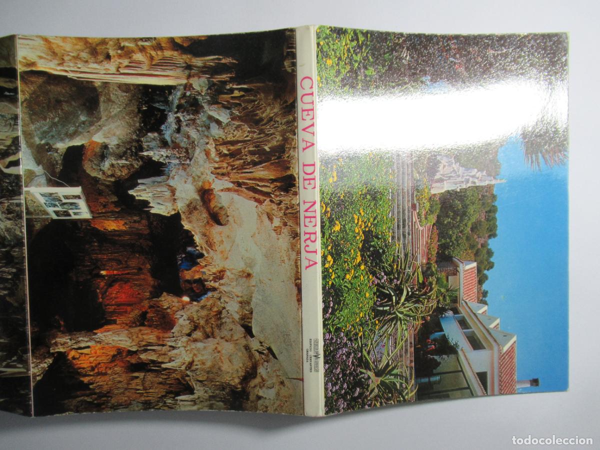 Postales: Cueva de Nerja (M&aacute;laga) - Acorde&oacute;n con 10 postales - Separado en 2 bloques