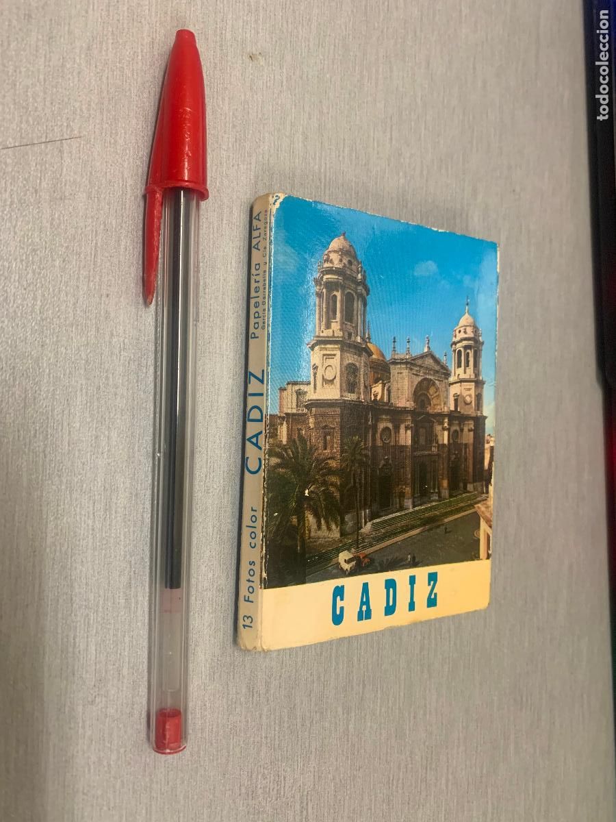 Postales: RECUERDO DE C&Aacute;DIZ / FOTOS COLOR / PAPELER&Iacute;A ALFA
