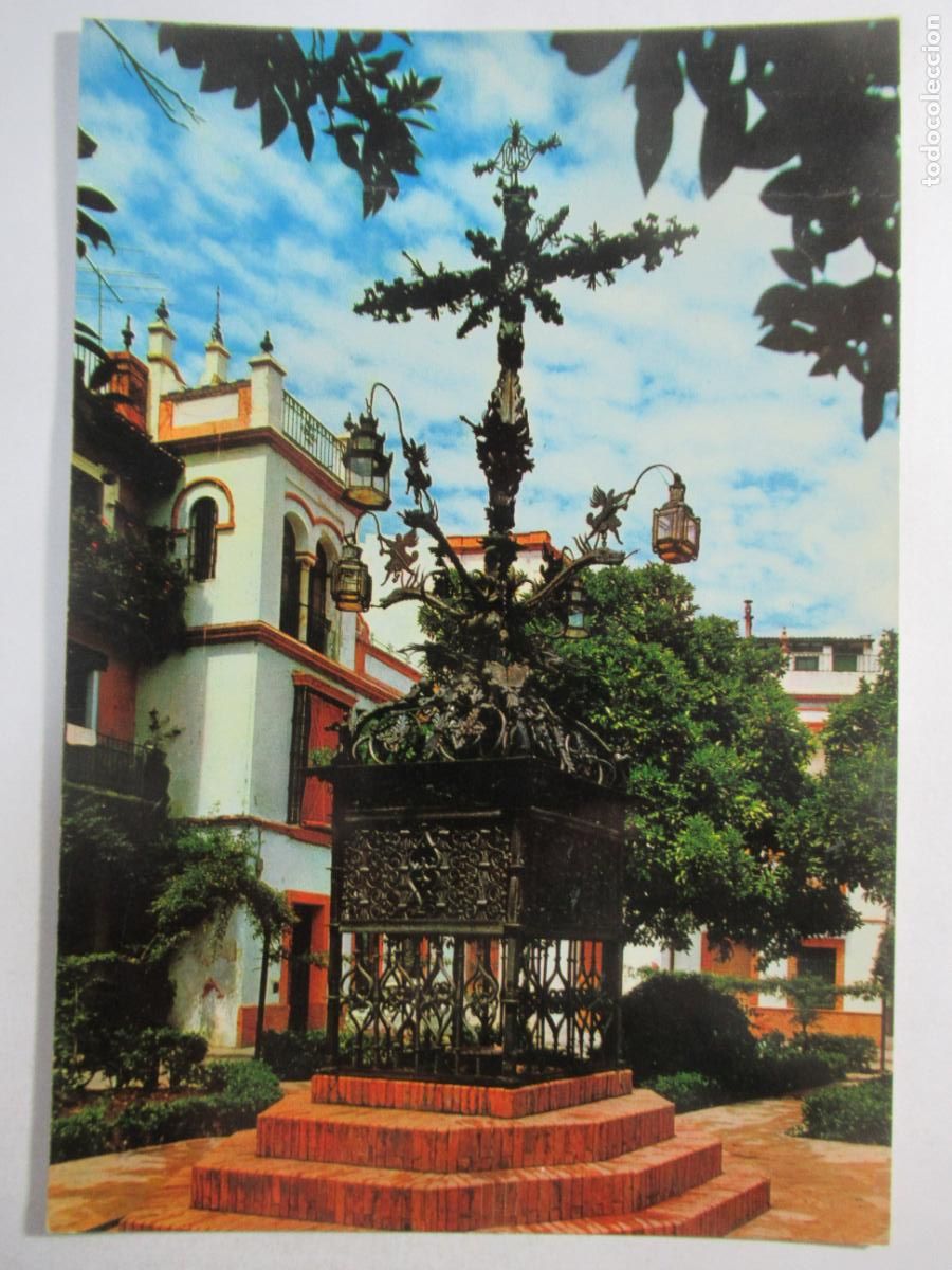Postales: Sevilla - Cruz de la Cerrajer&iacute;a - Escrita