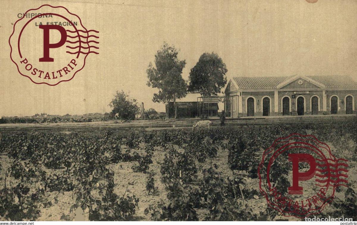 Postales: CADIZ. CHIPIONA. LA ESTACION.