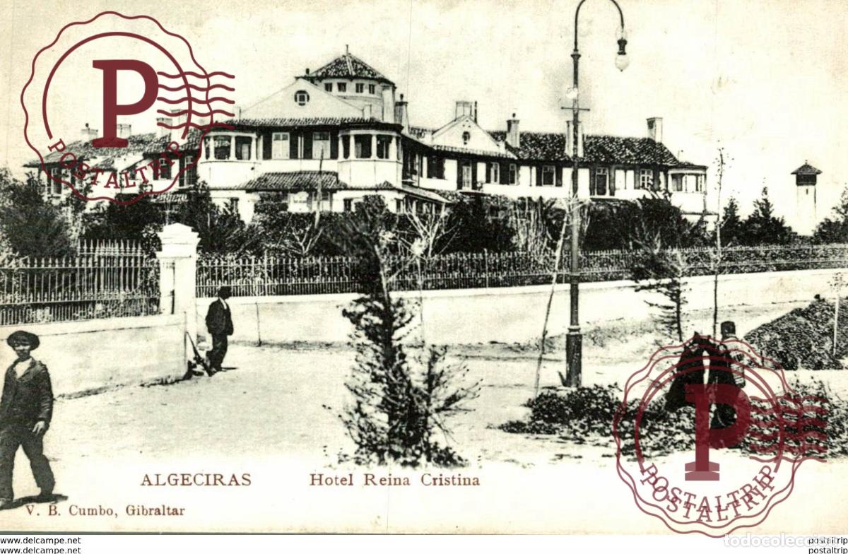 Postais: ALGECIRAS C&Aacute;DIZ.- HOTEL CRISTINA