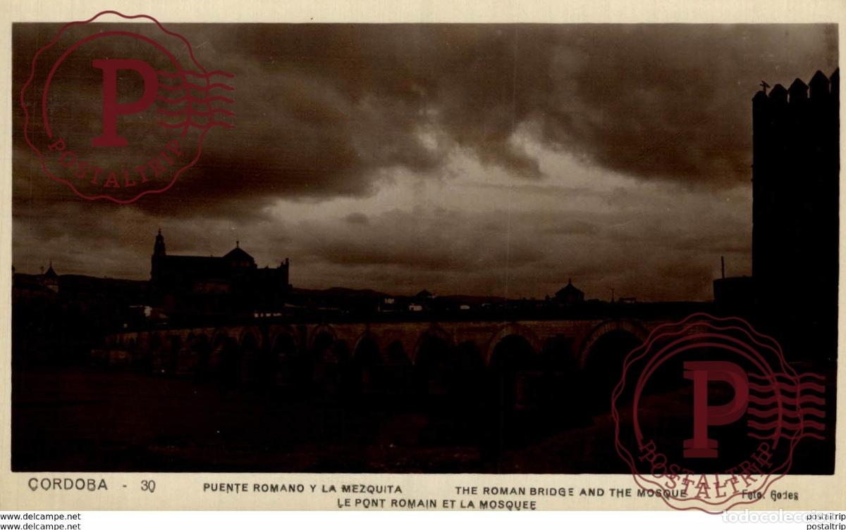 Postais: CORDOBA - PUENTE ROMANO Y LA MEZQUITA