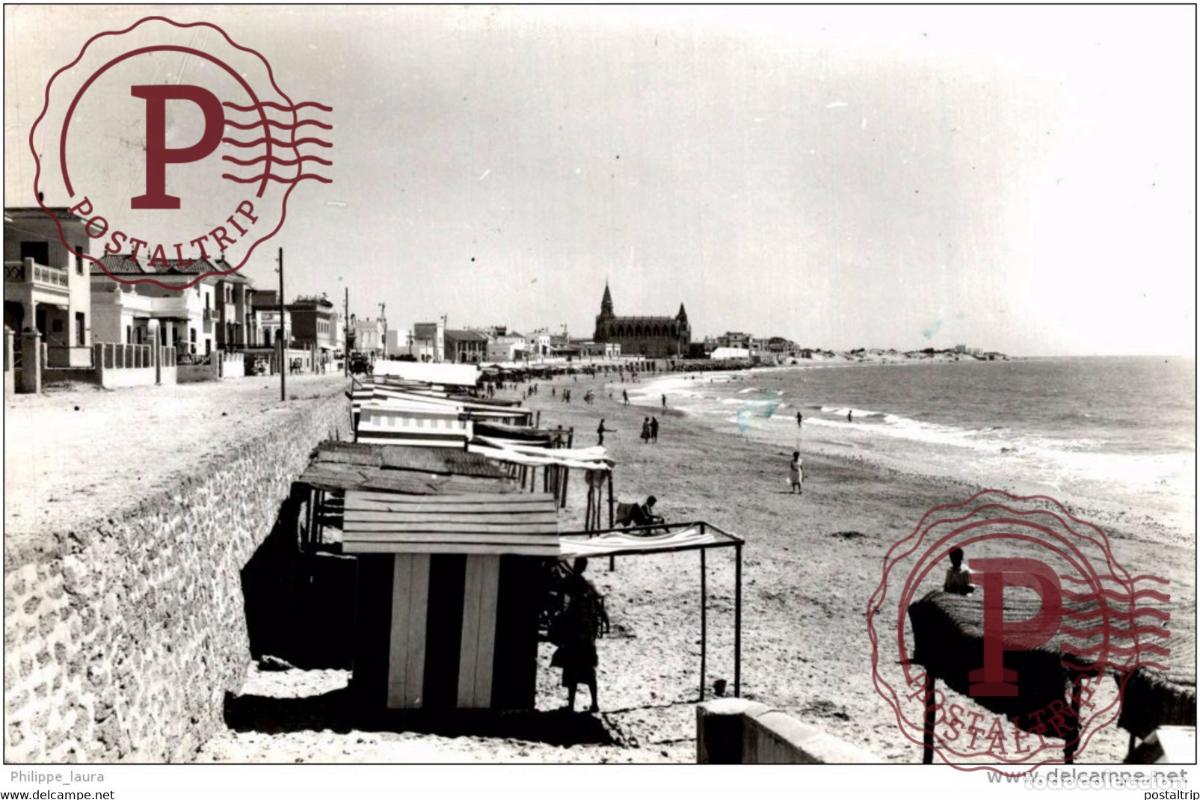 Postales: CHIPIONA, C&Aacute;DIZ. PLAYA DE REGLA - Foto 1