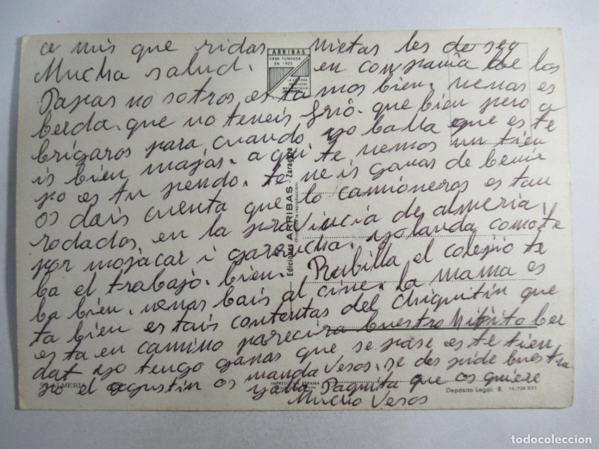 Postales: Almer&iacute;a - Diversos aspectos - Escrita - Foto 2