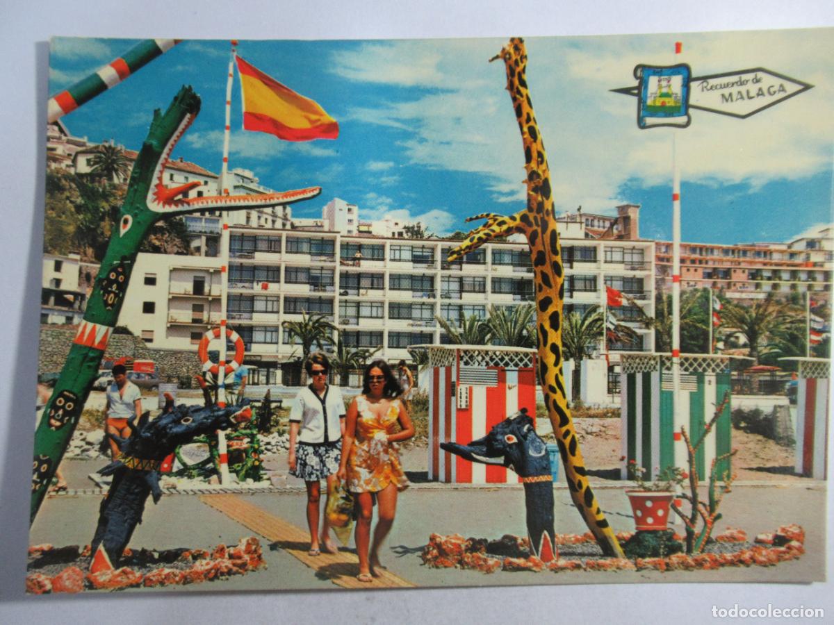 Postales: Torremolinos (M&aacute;laga) - Playa - S/C