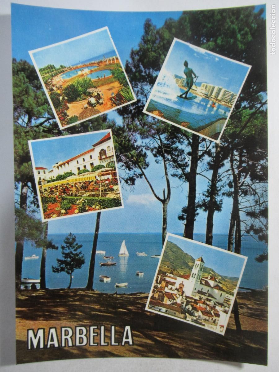 Postales: Marbella (M&aacute;laga) - Diversos aspectos - S/C - Foto 1