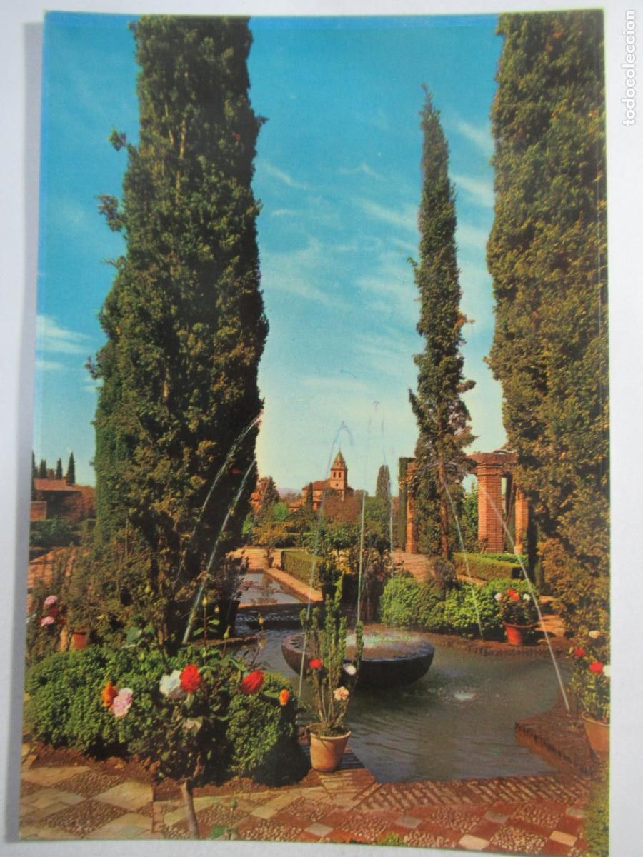 Postales: Granada - Generalife. Jardines - S/C - Foto 1