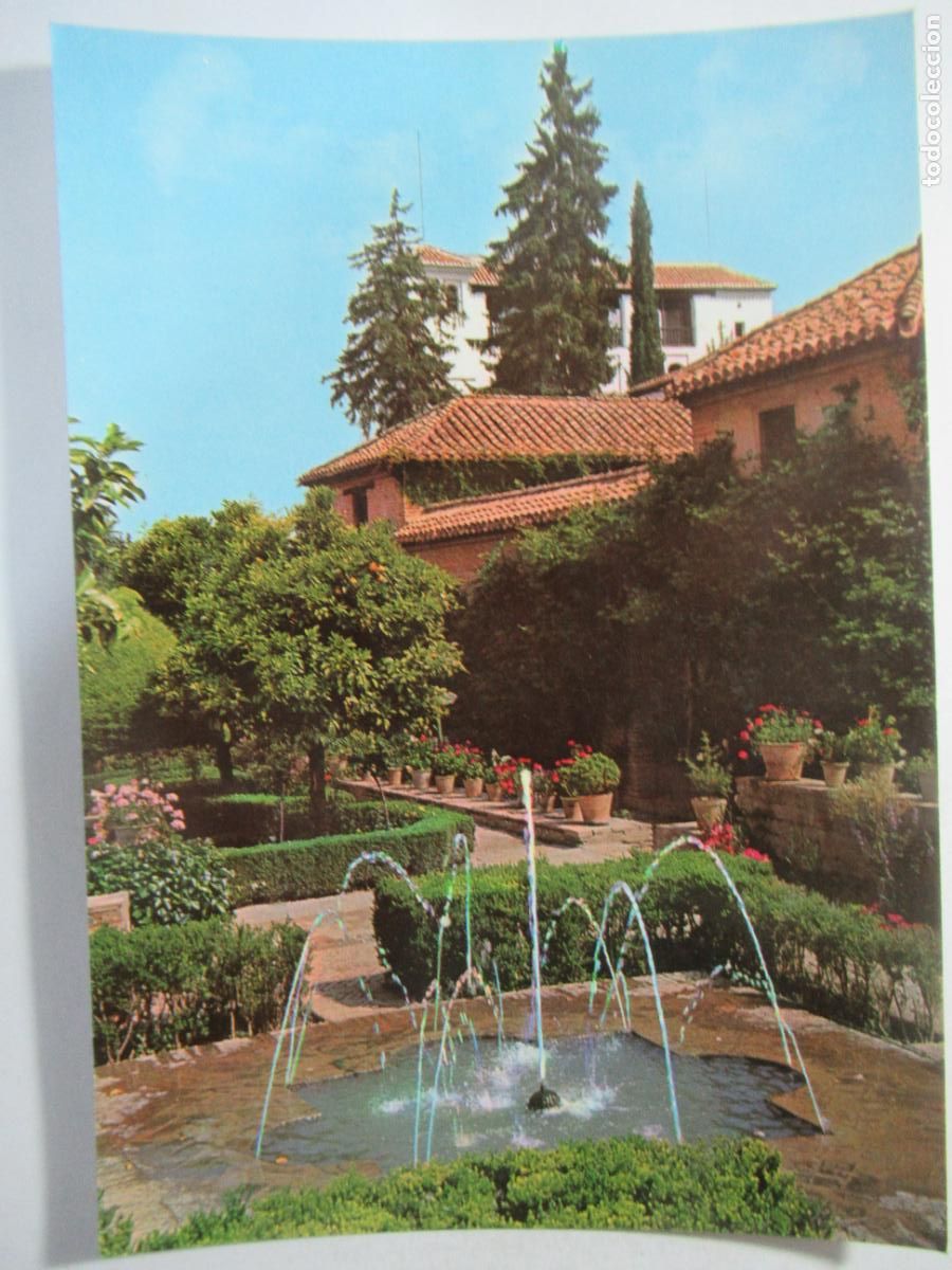 Postales: Granada - Generalife. Jardines - S/C