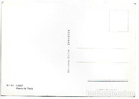Postales: PUERTA DE TIERRA.- CADIZ - Foto 2