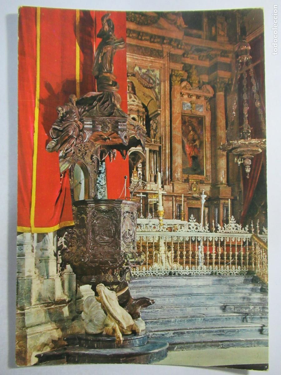 Postales: C&oacute;rdoba - Mezquita Catedral. P&uacute;lpito - Escrita