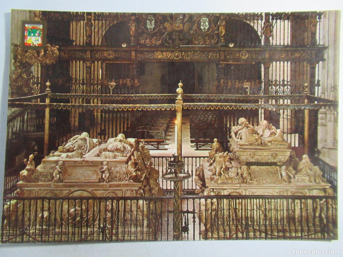 Postales: Granada - Capilla Real. Sepulcros Reales - S/C