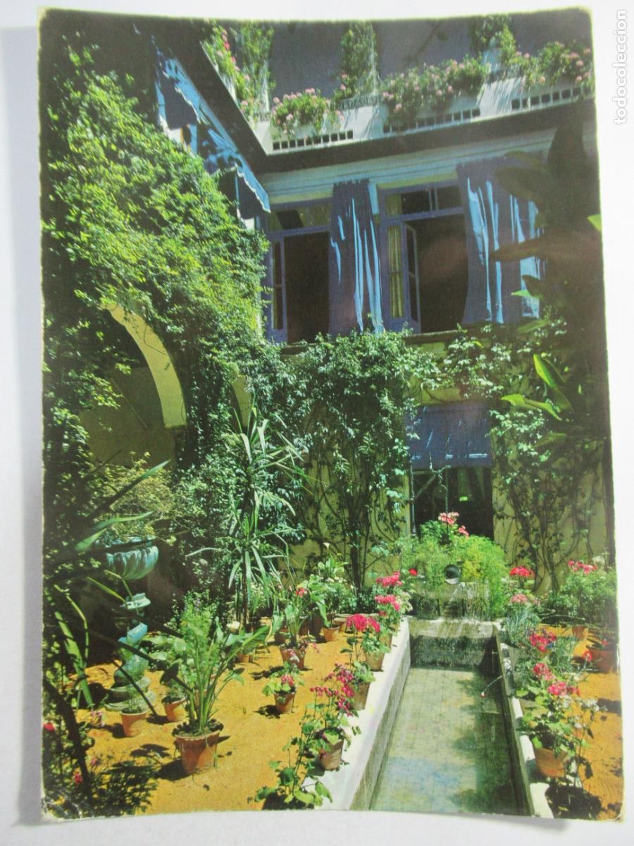 Postales: Sevilla - Patio T&iacute;pico - Circulada