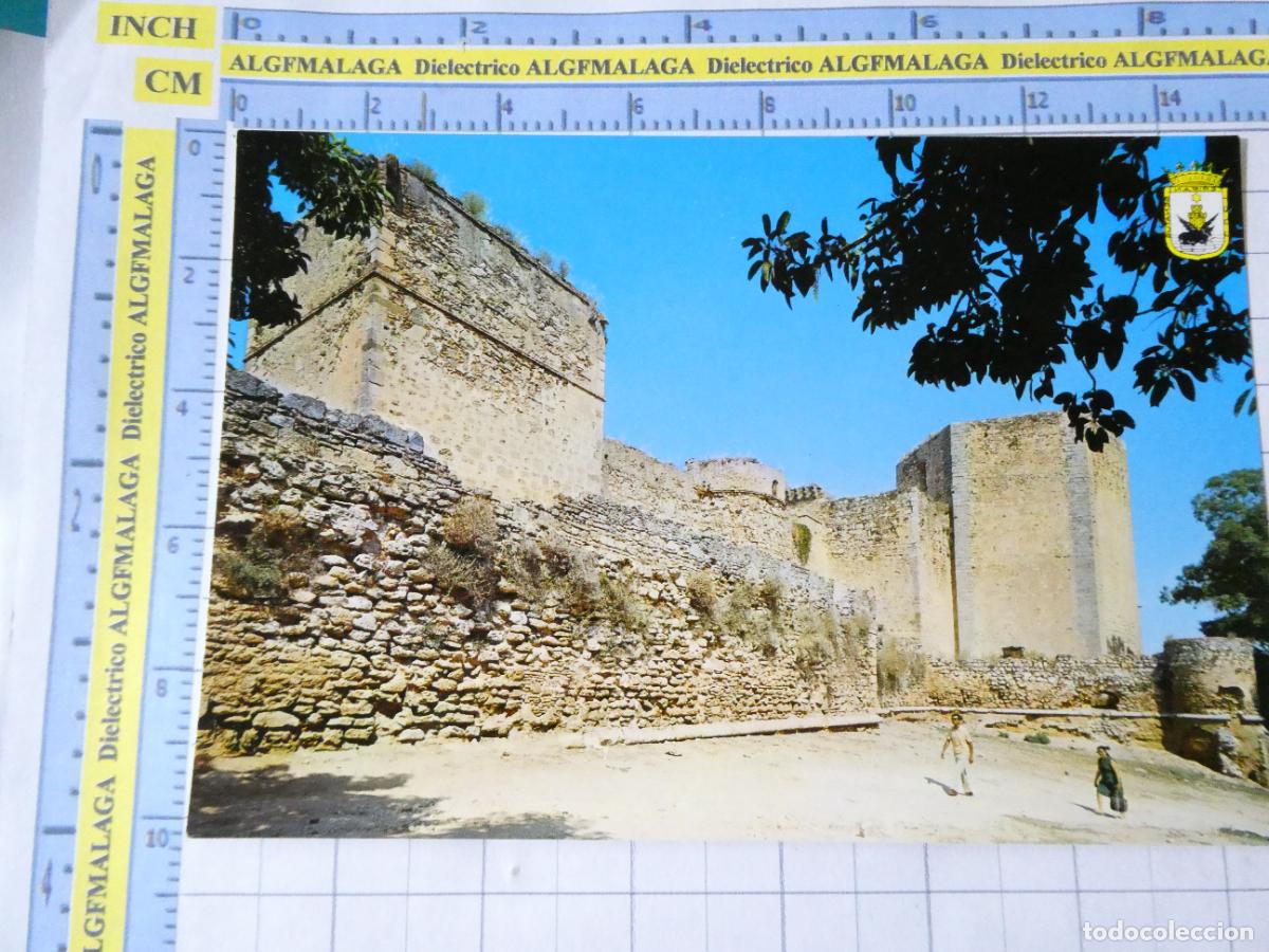 Postales: POSTAL DE C&Aacute;DIZ. A&Ntilde;O 1970. SANL&Uacute;CAR DE BARRAMEDA CASTILLO DE SANTIAGO 17 JDP. 760