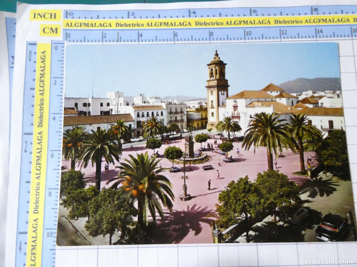 Postales: POSTAL DE C&Aacute;DIZ. A&Ntilde;O 1965. ALGECIRAS PLAZA DEL GENERAL&Iacute;SIMO. 2010 ARRIBAS. 780