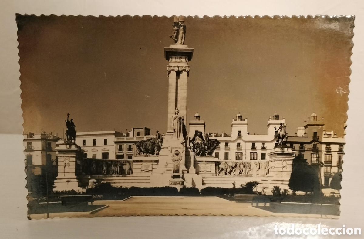 Postales: C&aacute;diz, monumento a las cortes - Foto 1