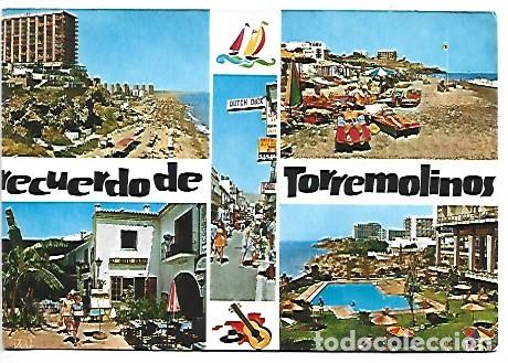 Postales: RECUERDO DE TORREMOLINOS - Foto 1
