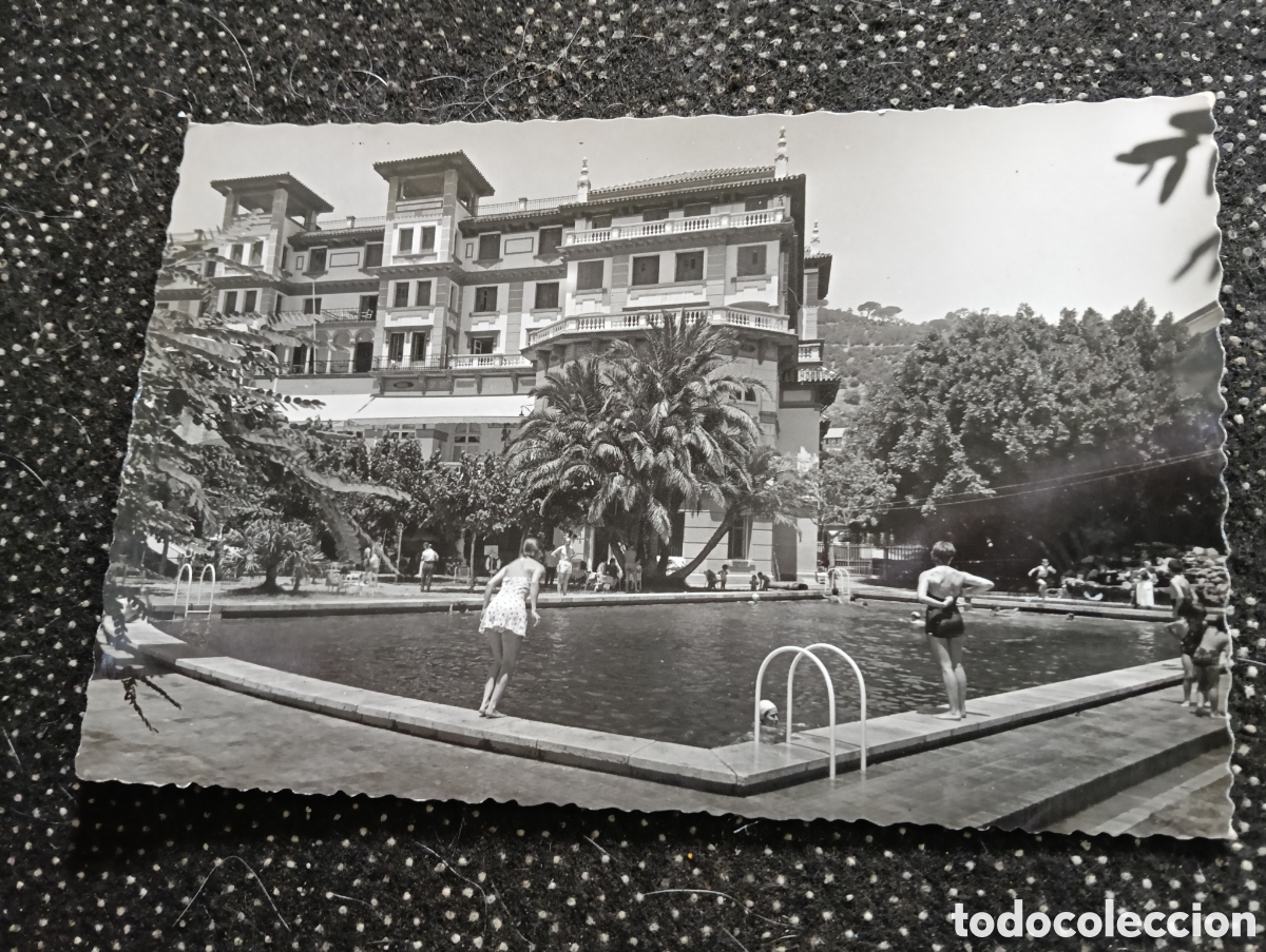 Postales: Postal de M&aacute;laga Hotel Miramar en los a&ntilde;os 50