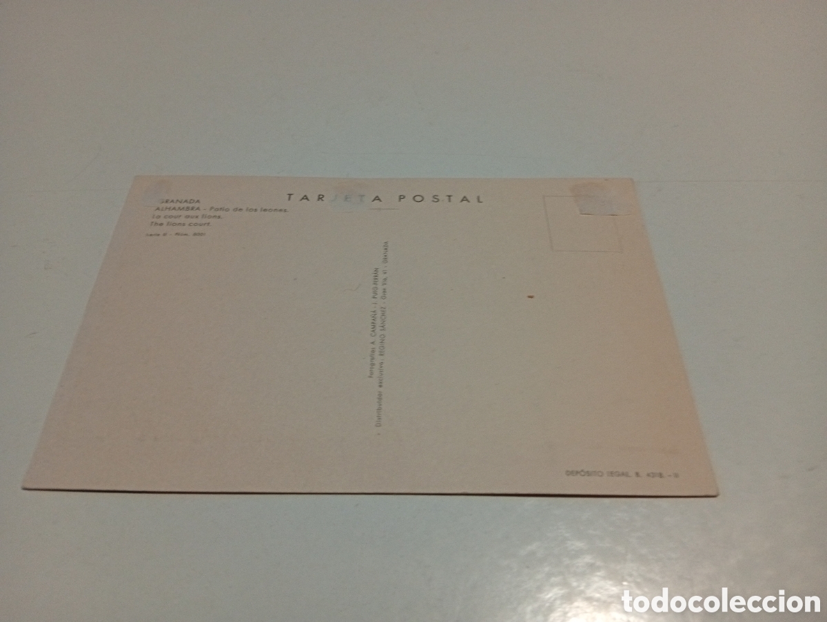 Postales: Postal Granada Alhambra - Foto 2