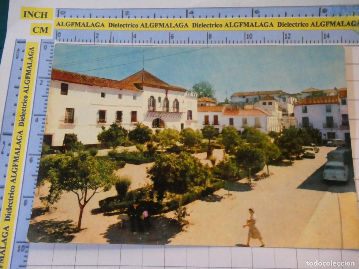 Postales: POSTAL DE M&Aacute;LAGA. A&Ntilde;O 1959. MARBELLA PLAZA DEL GENERAL&Iacute;SIMO 7. 2427