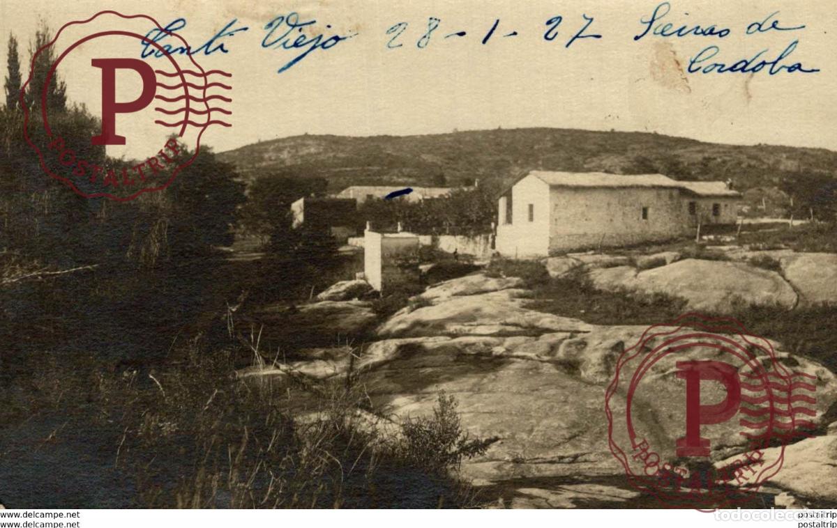 Postales: ARGENTINA. POSTAL FOTOGRAFICA RARA. SIERRAS DE CORDOBA 1927