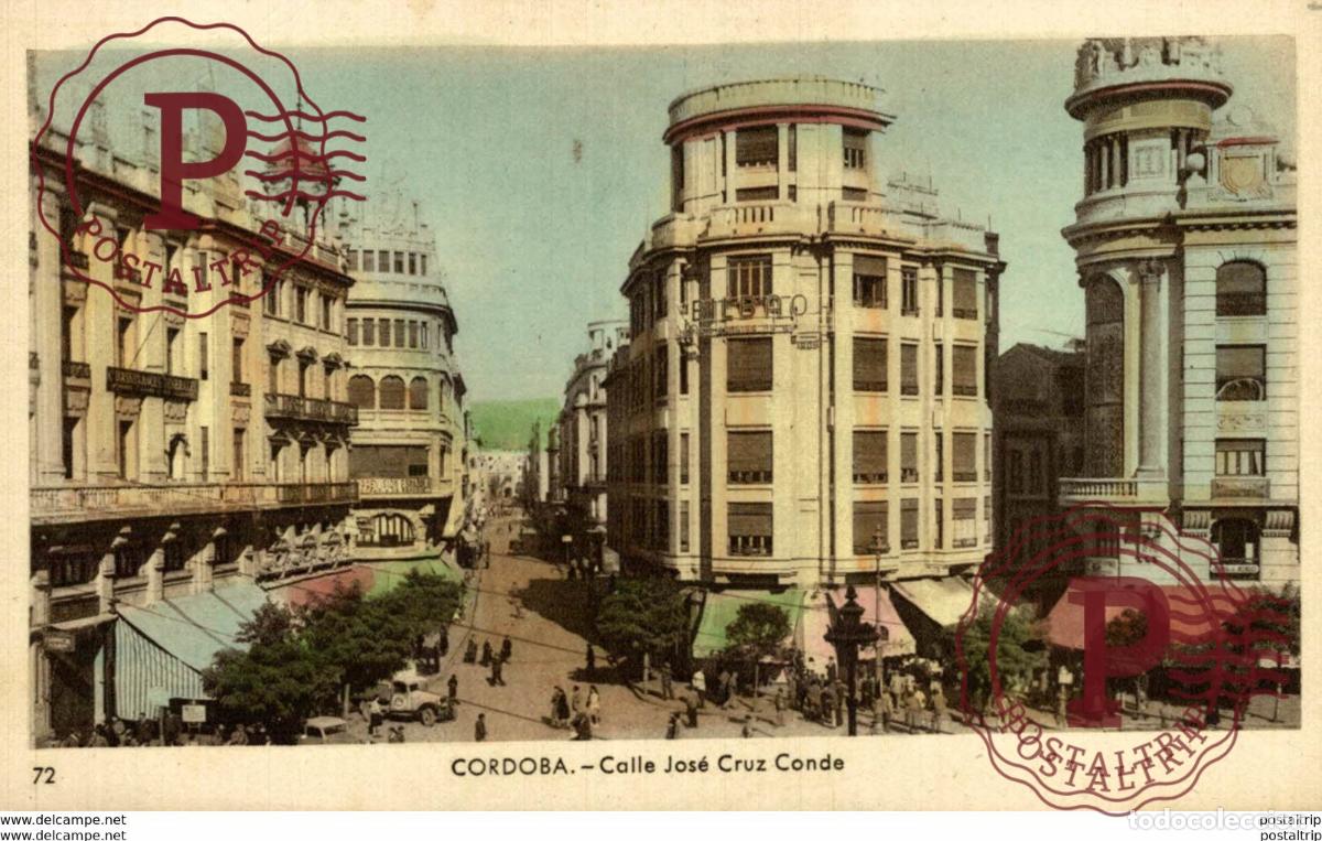 Postales: CORDOBA. CALLE JOSE CRUZ CONDE