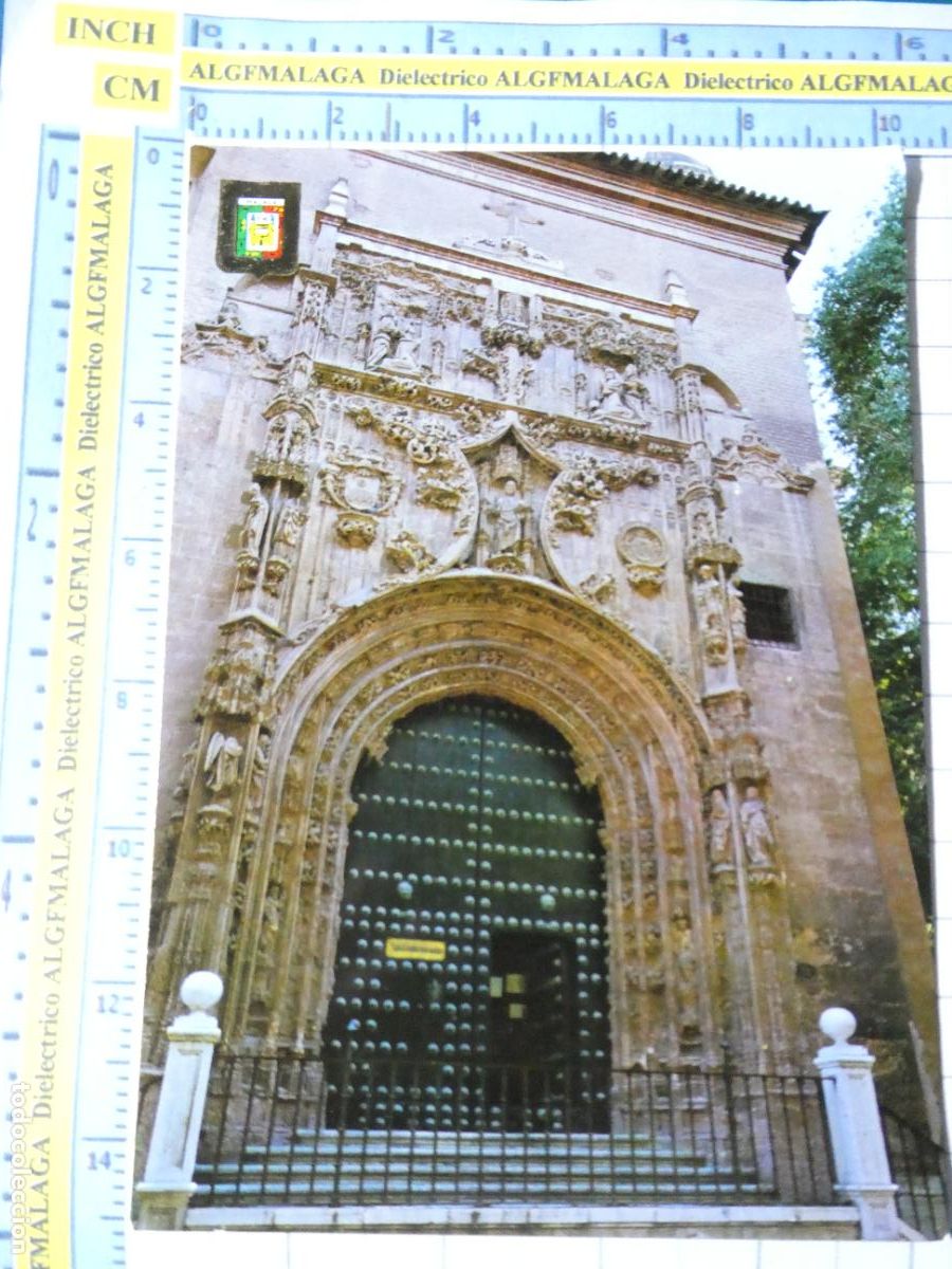 Postales: POSTAL DE M&Aacute;LAGA. A&Ntilde;O 1979. PUERTA G&Oacute;TICA DEL SAGRARIO 124 ESCUDO ORO. 2924