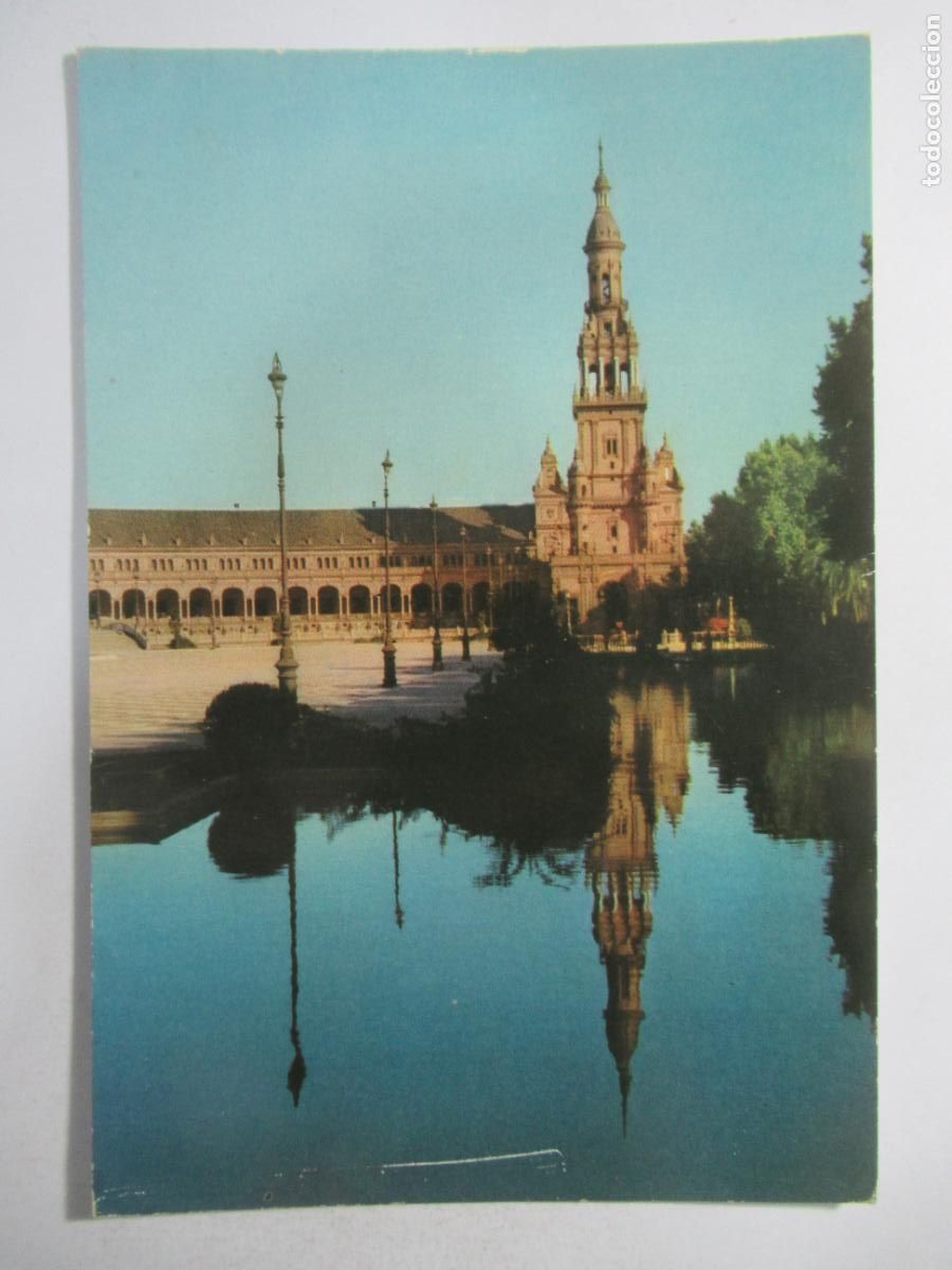 Postales: Sevilla - Plaza de Espa&ntilde;a - S/C