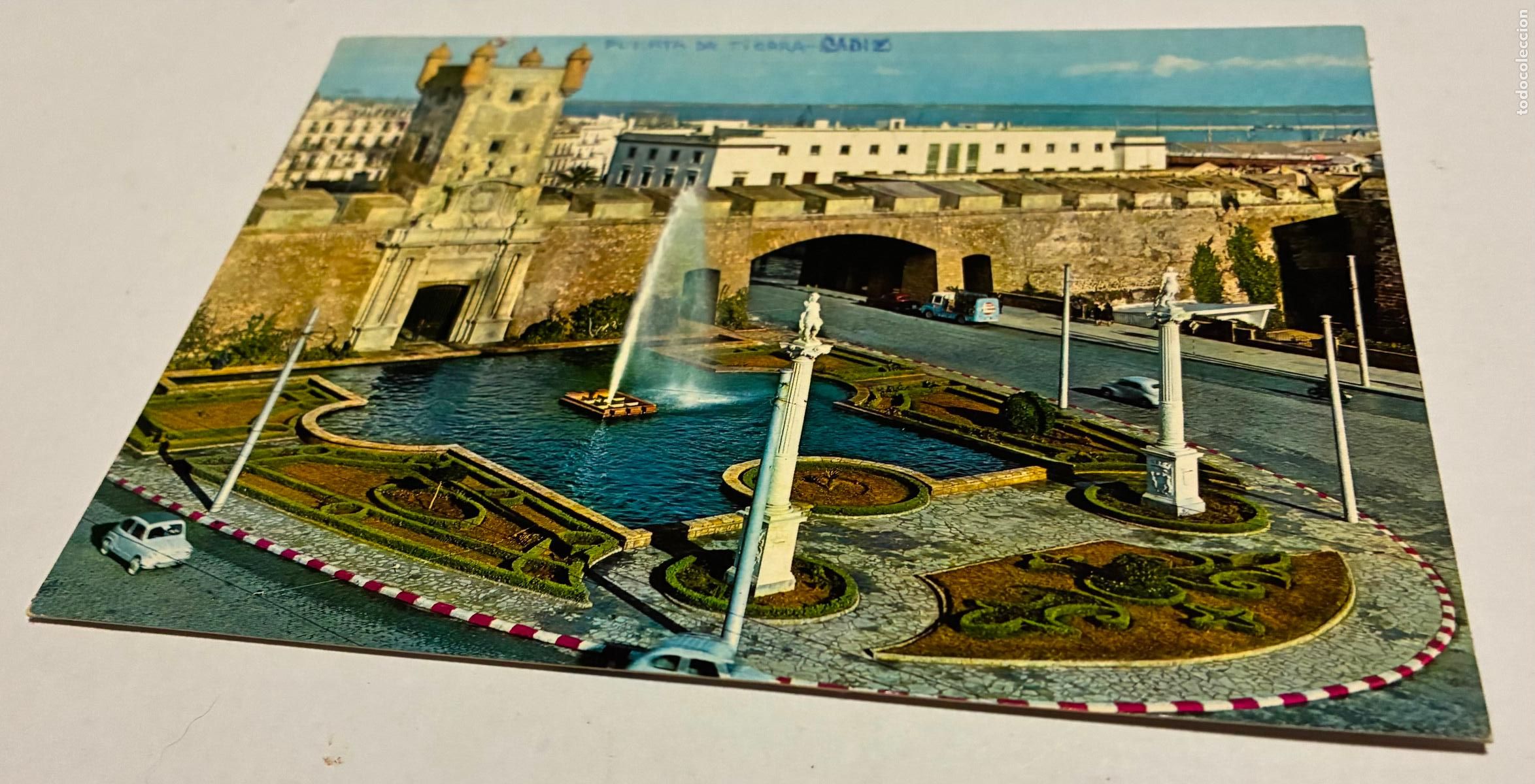 Postales: POSTAL CADIZ FUERTE DE TIERRA