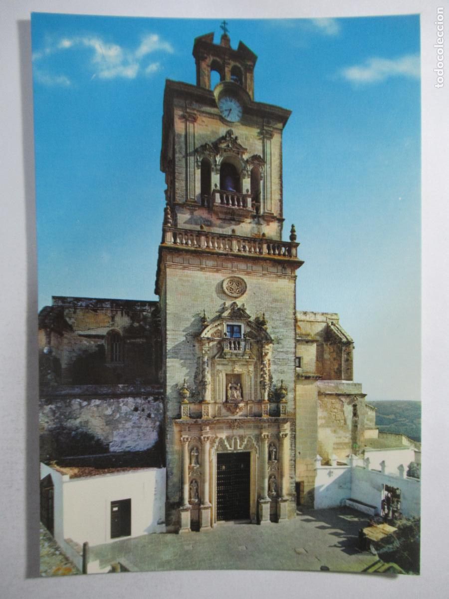 Postales: Arcos de la Frontera (C&aacute;diz) - Iglesia de San Pedro - S/C