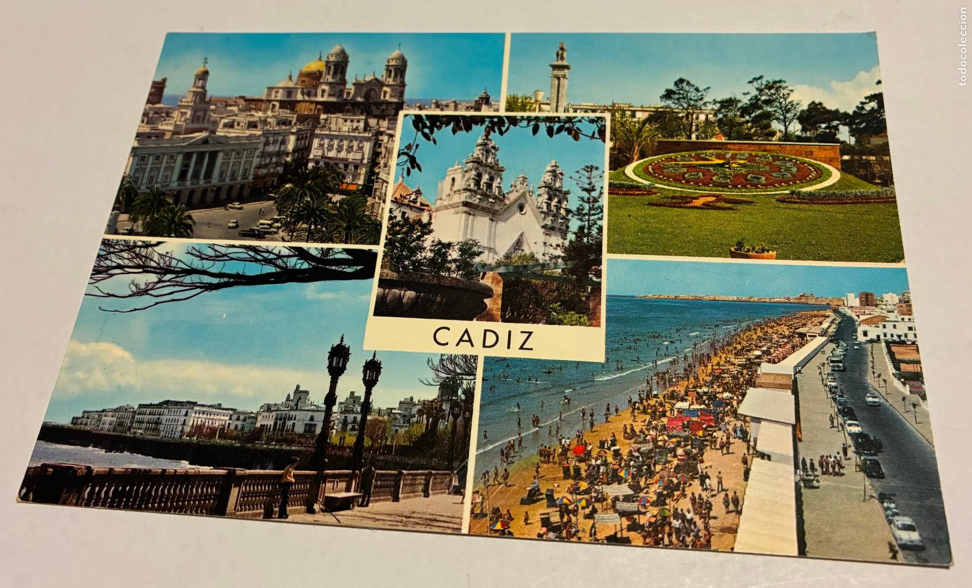 Postales: POSTAL CADIZ, ASPECTOS URBANOS