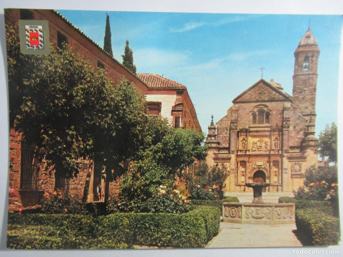 Postales: &Uacute;beda (Ja&eacute;n) - Fachada de la Bas&iacute;lica del Salvador - S/C
