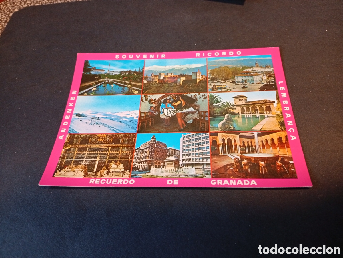 Postales: Postal granada panor&aacute;mica - Foto 1