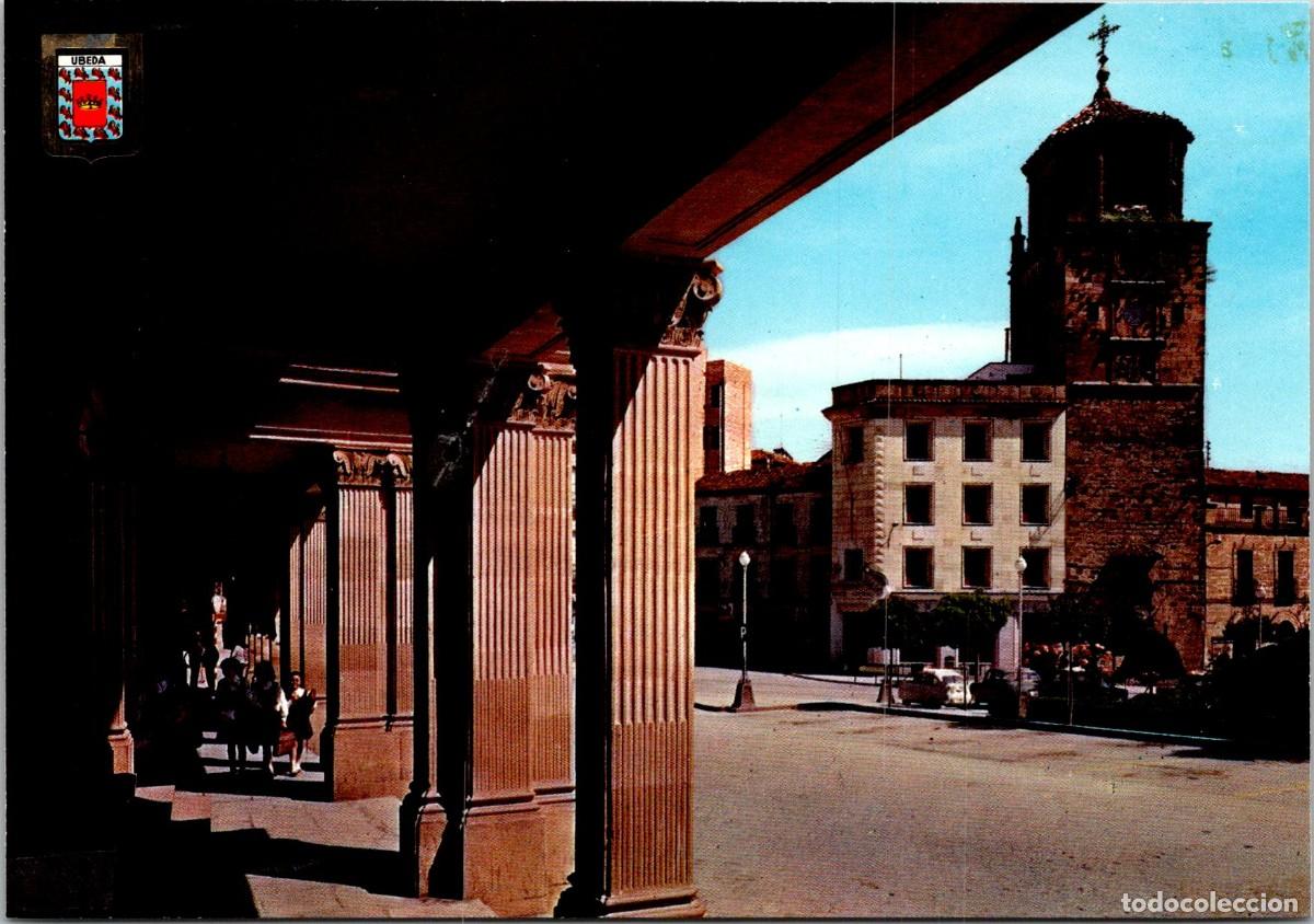Postales: &Uacute;beda - Soportales de la Plaza del General Saro - Subirats Casanovas 17 - 148x103mm