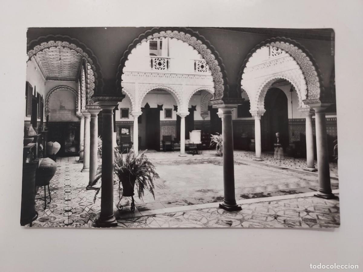 Postales: POSTAL SEVILLA ALCAZAR PATIO DE LA MU&Ntilde;ECAS. A&Ntilde;OS 1940 1950. SIN CIRCULAR. ANTIGUA. DOMINGUEZ 62