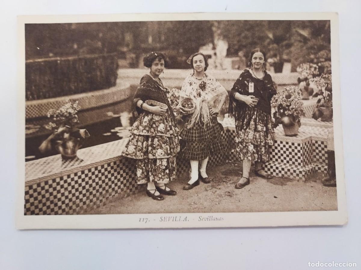 Postales: POSTAL SEVILLA SEVILLANAS. SIN CIRCULAR. ROISIN. MANTON MANILA
