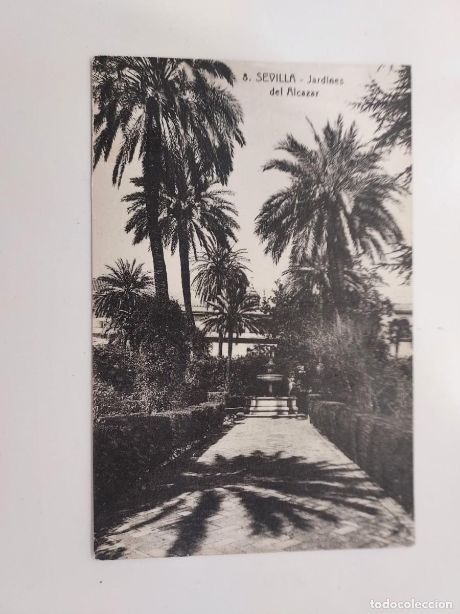 Postales: POSTAL SEVILLA JARDINES DEL ALCAZAR. SIN CIRCULAR. ABELARDO LINARES