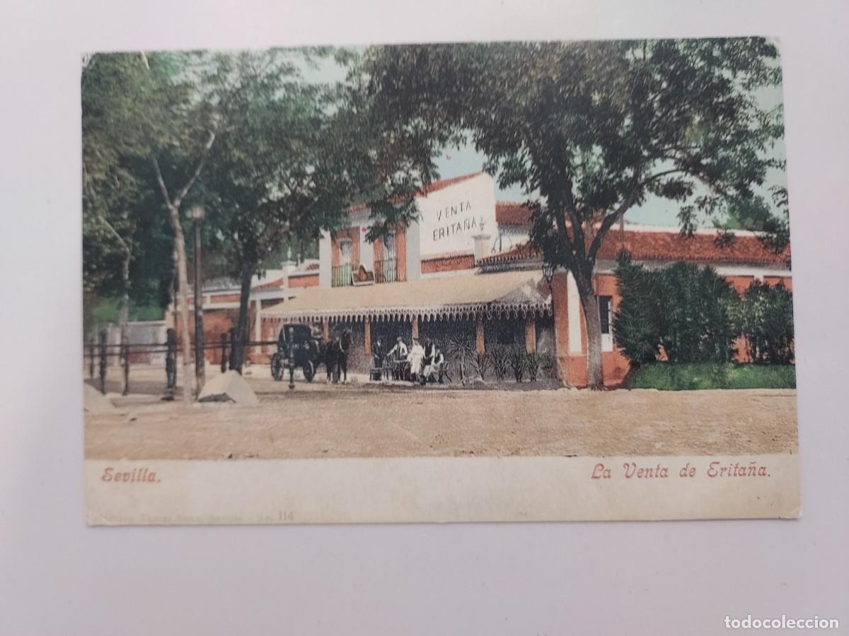 Postales: POSTAL SEVILLA LA VENTA DE ERITA&Ntilde;A. REPRODUCCION MODERNA COMISARIA CIUDAD 1992