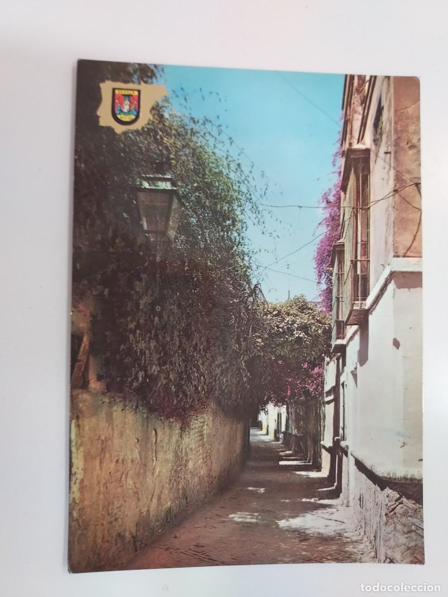 Postales: POSTAL SEVILLA CALLEJON DEL AGUA. 1967. SIN CIRCULAR. 1037 HELIOTIPIA ARTISTICA