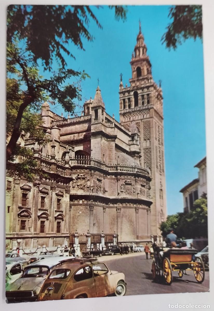 Postales: POSTAL SEVILLA LA GIRALDA. 1969. SIN CIRCULAR. SUBIRATS 516
