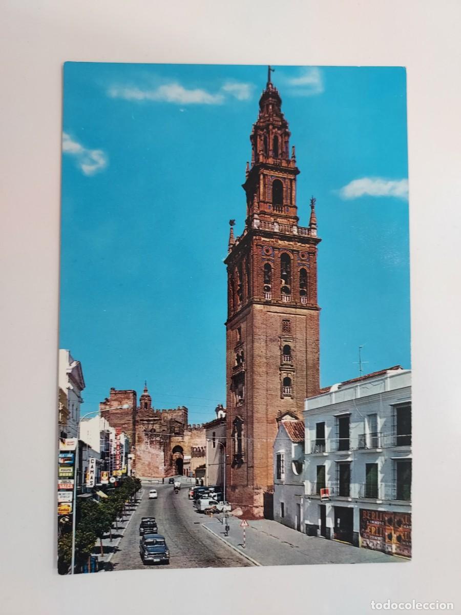 Postales: POSTAL CARMONA TORRE DE SAN PEDRO LA GIRALDILLA. 1971. SIN CIRCULAR. SEVILLA