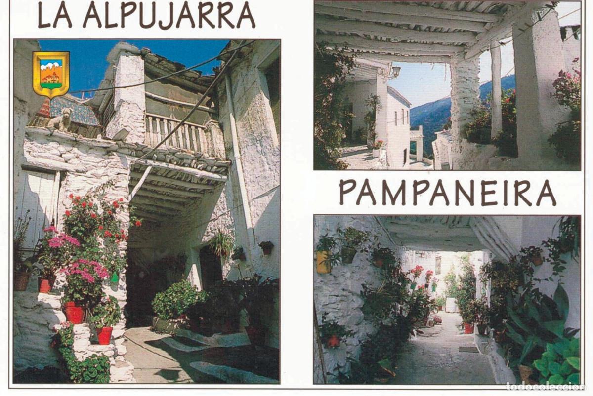 Postales: TARJETA POSTAL - LA ALPUJARRA - PAMPANEIRA - EL ZOCO ALPUJARRE&Ntilde;O - GRANADA - SIN CIRCULAR