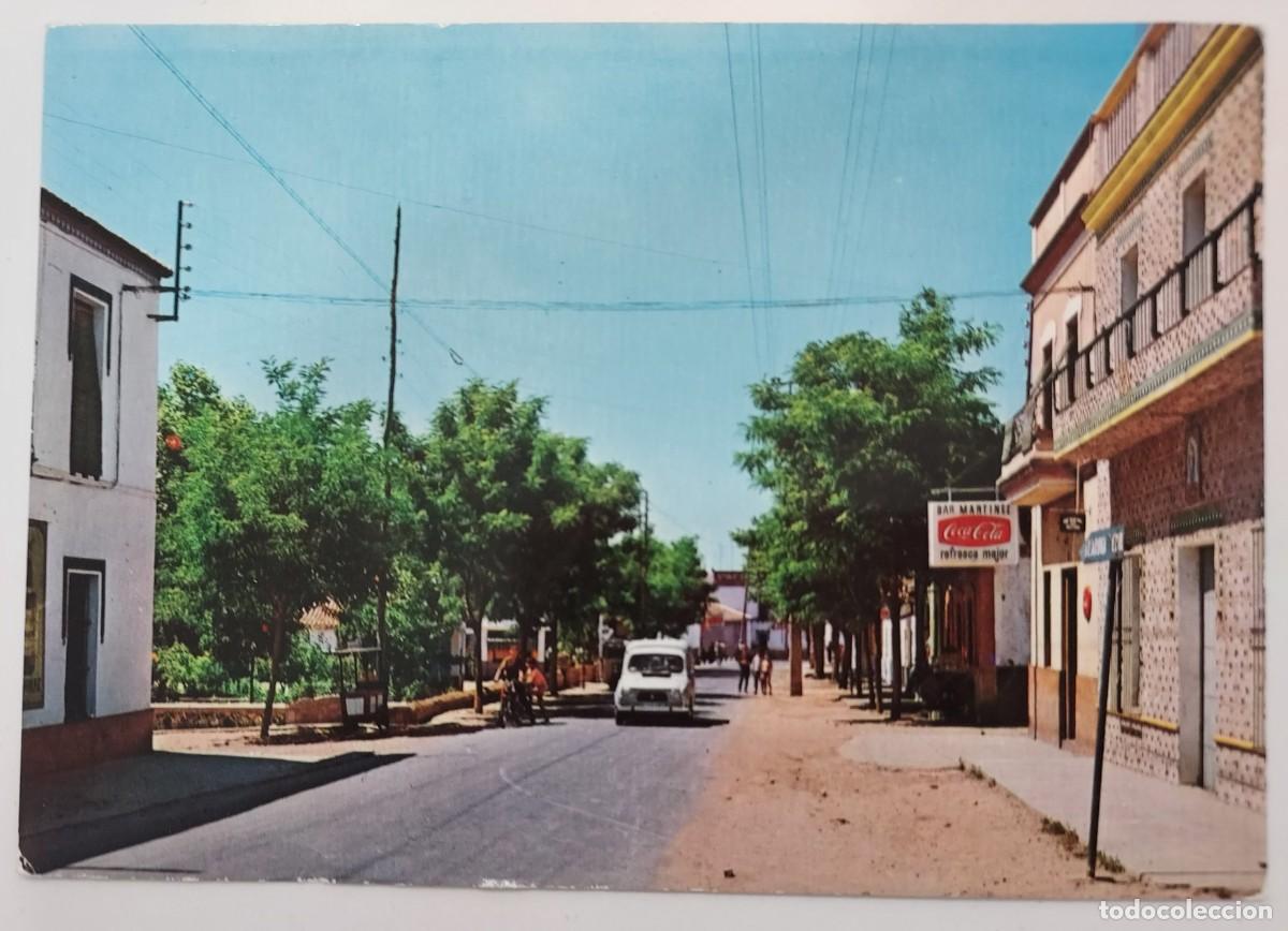 Postales: POSTAL VILLANUEVA DEL RIO Y MINAS CALLE FRANCISCO FUENTES. 1968. ESCRITA. SEVILLA