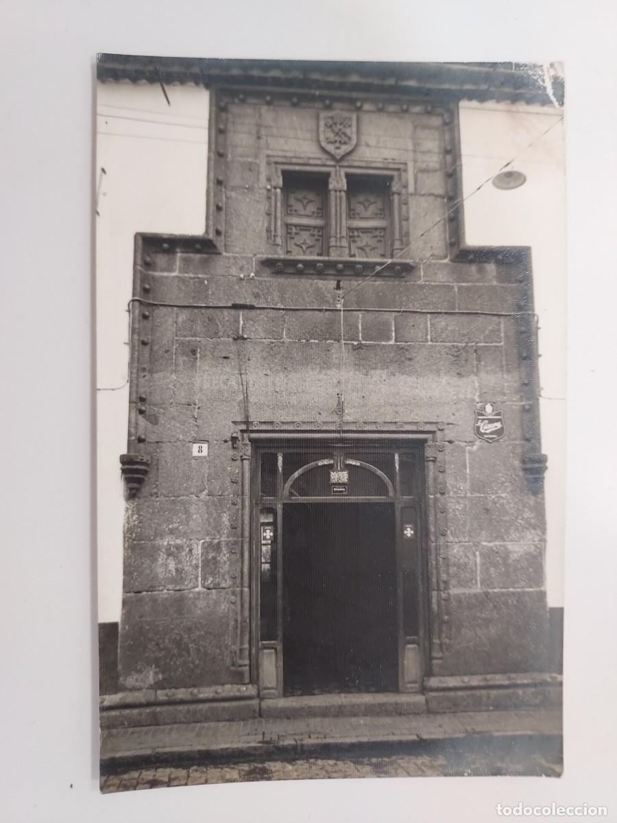 Postales: POSTAL TORRECAMPO FACHADA GOTICA SIGLO XV. A&Ntilde;OS 1940. SIN CIRCULAR. FOTO MARQUEZ. CORDOBA