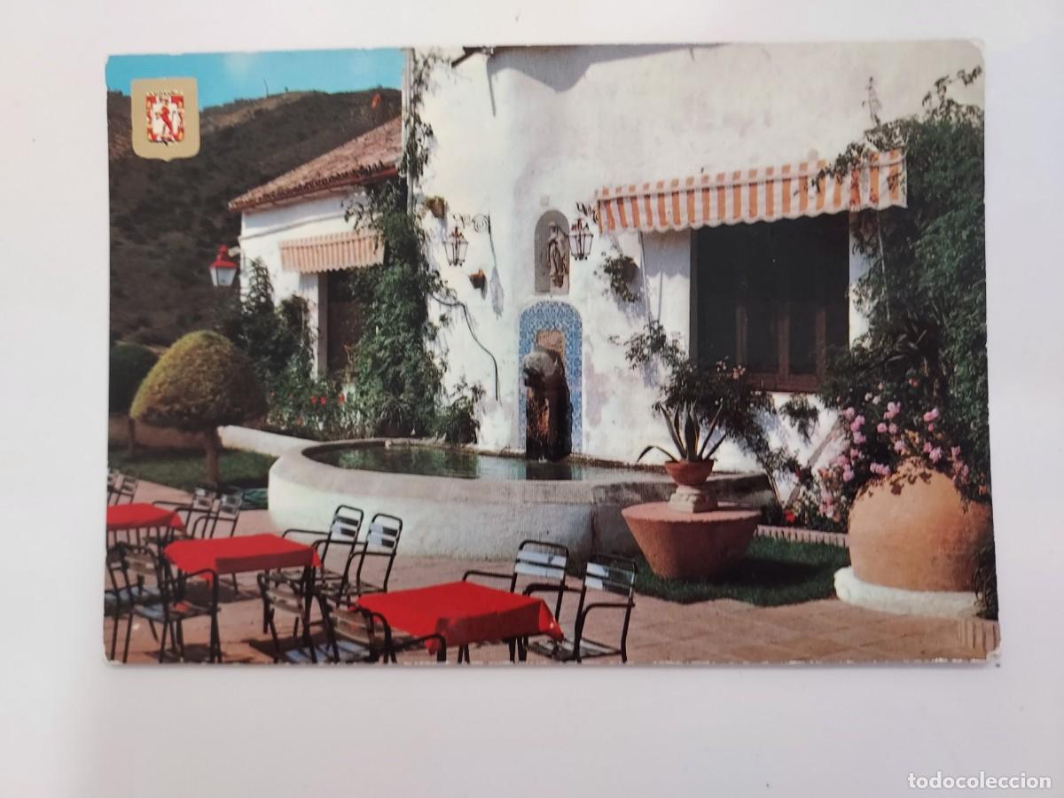 Postales: POSTAL CORDOBA RESTAURANTE CASTILLO DE LA ALBAIDA. 1977. TRASERA MENU BODA