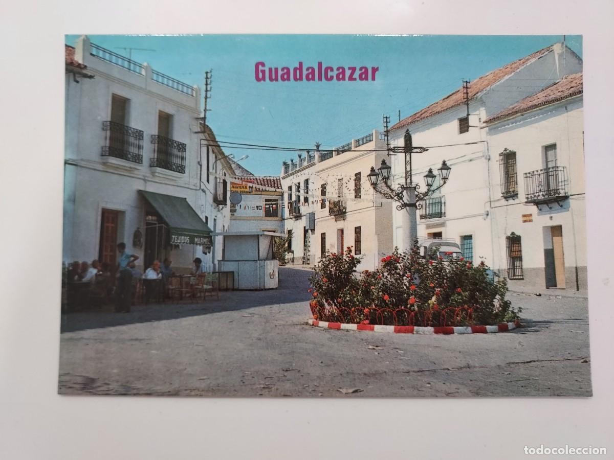 Postales: POSTAL GUADALCAZAR LA PLAZA. 1977. SIN CIRCULAR. CORDOBA. FOTO SANCHEZ POZOBLANCO