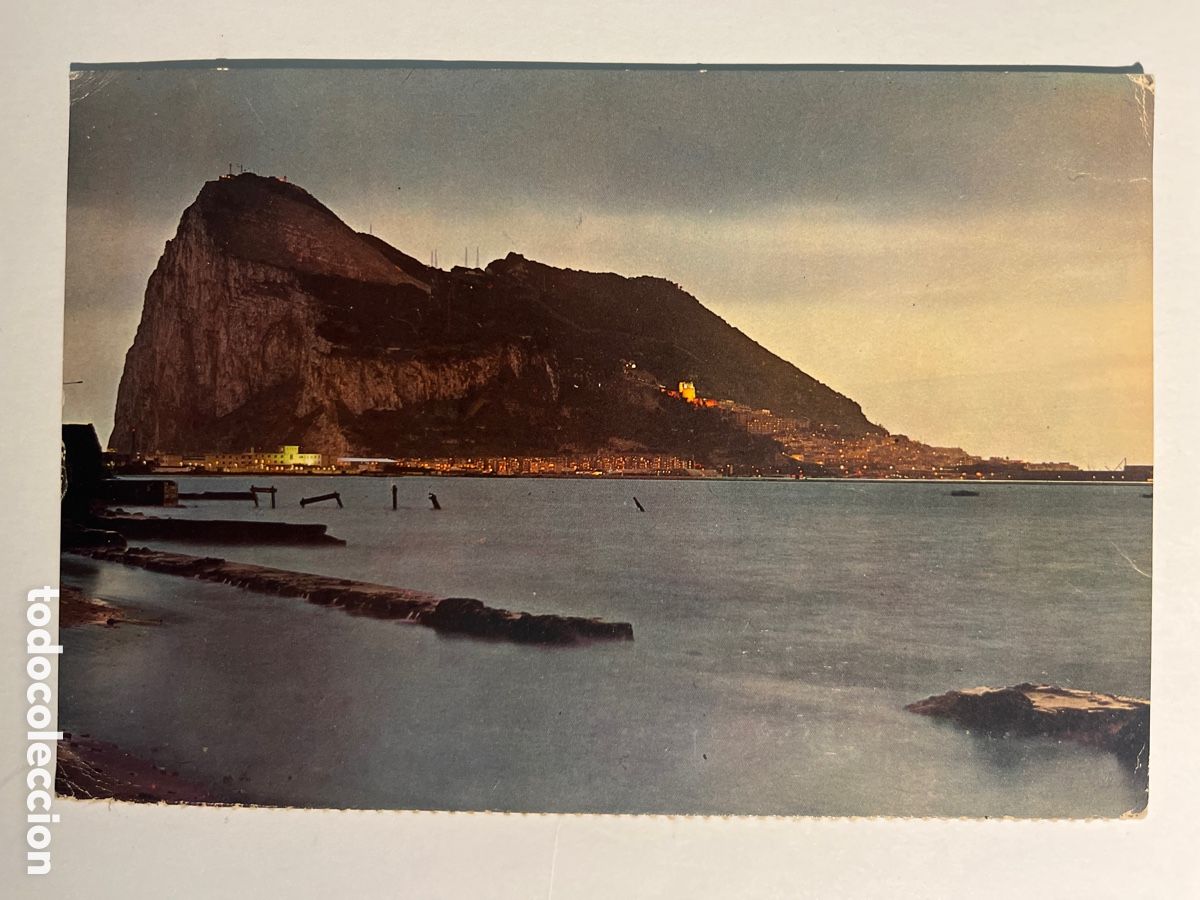 Postales: POSTAL. Pe&ntilde;&oacute;n de Gibraltar.