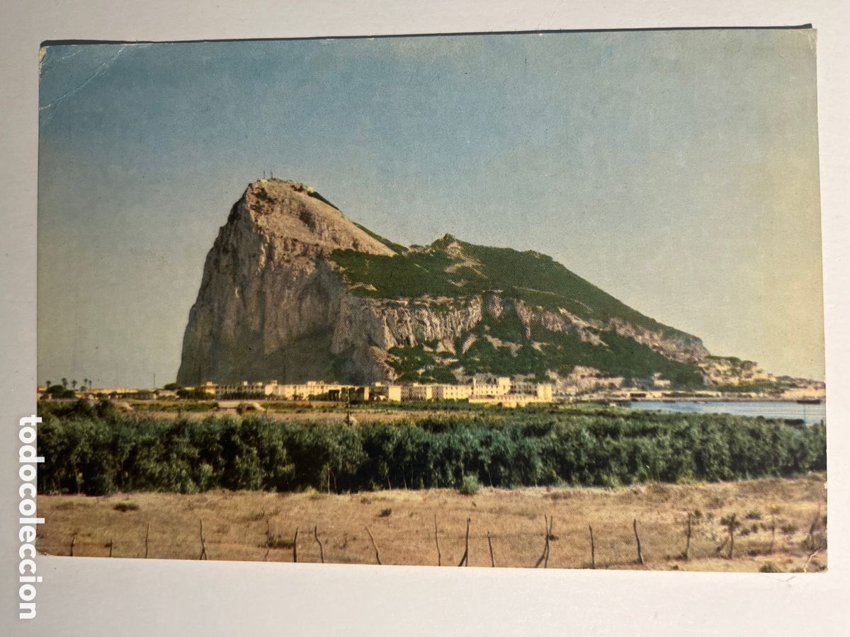 Postales: POSTAL. Pe&ntilde;&oacute;n de Gibraltar.