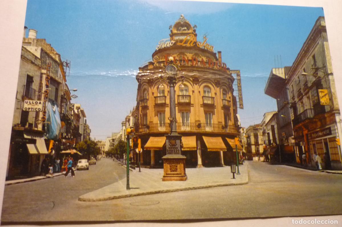Postales: postal jerez calle azul -j.antonio cm